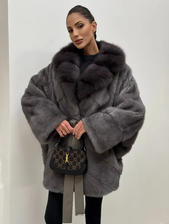 Полушубок норковый 