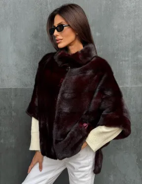 Норковый полушубок на молнии - фото 3