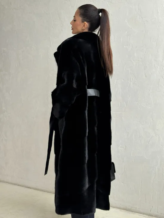 Шуба норка - паркетная раскладка - фото 4