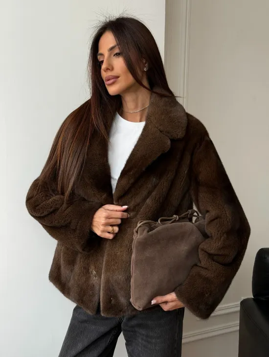 Норковый пиджак - фото 0