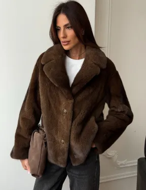 Норковый пиджак - фото 8