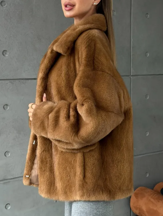 Женская норковая куртка - фото 3