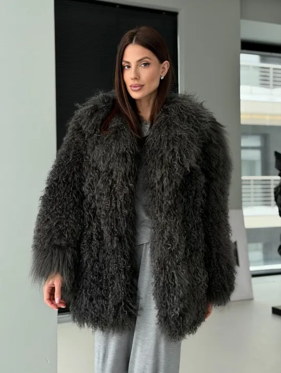 Шубка из ламы - фото 8